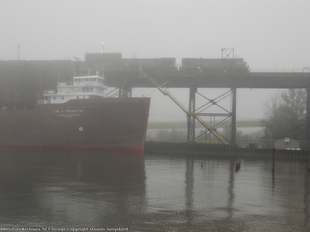 A Heavy Fog At The Dock